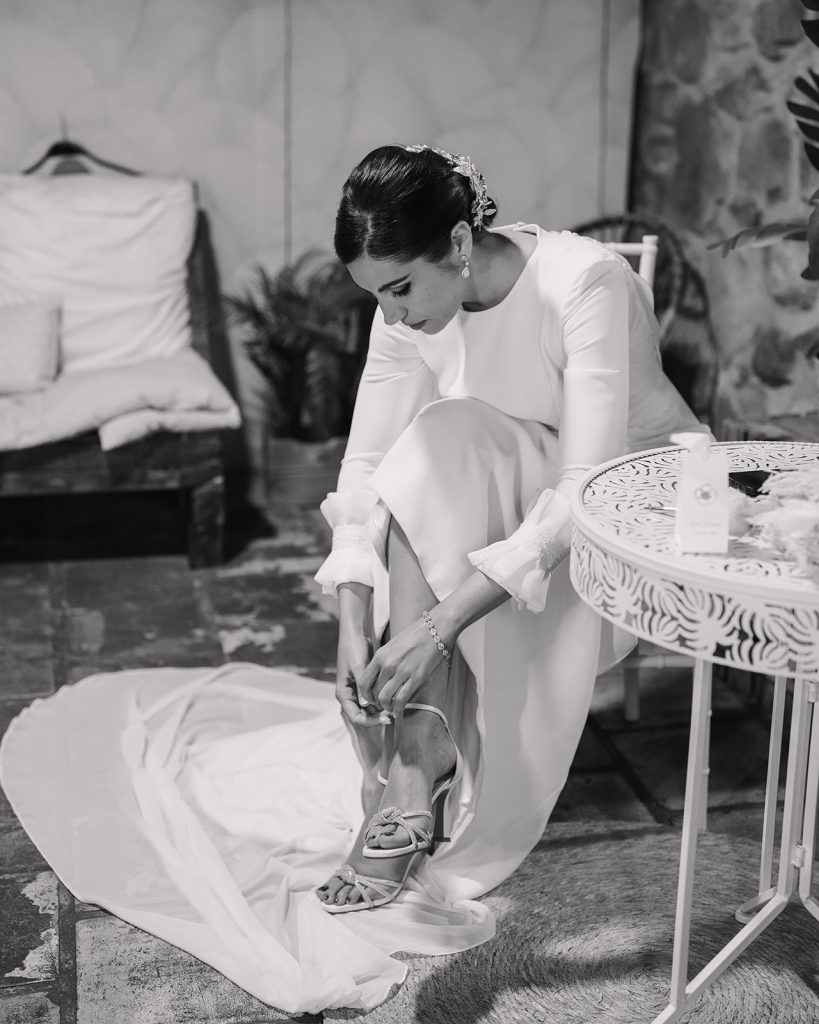 Cómo organizar una boda civil en Navarra - Preparación de la novia