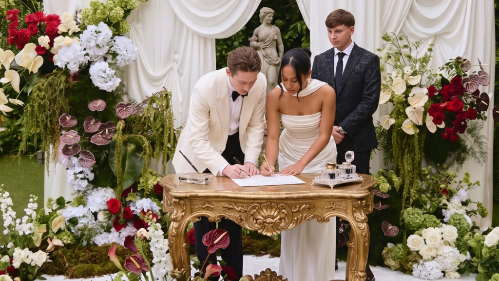Ceremonia simbólica - firma acta