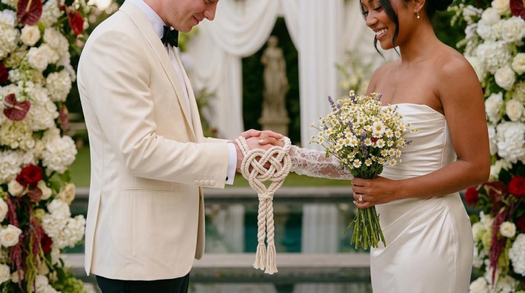 Ceremonia simbólica - handfasting