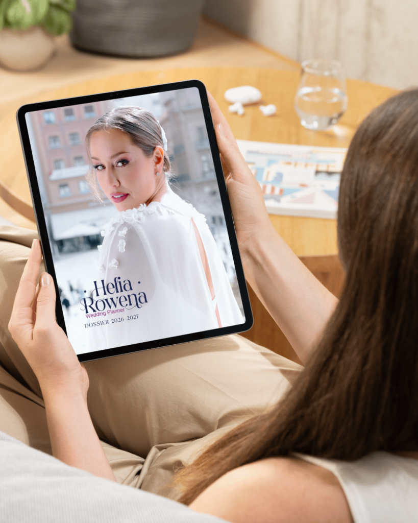 Dossier de servicios de Wedding planner Helia Rowena